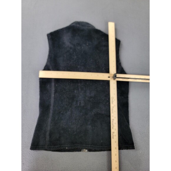 Patagonia Fleece Vest Womens Small Black Regulator R Series Made in USA Full Zip - Picture 7 of 11